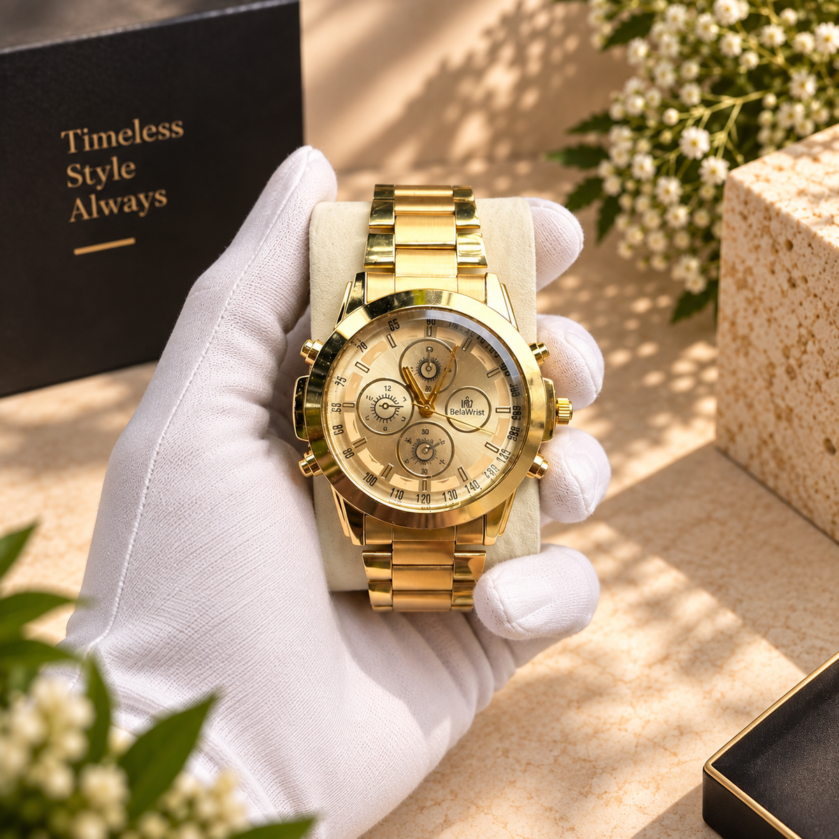 Limited Edition 6-Piece Men’s Watch Gift Set with Luxury Premium Box