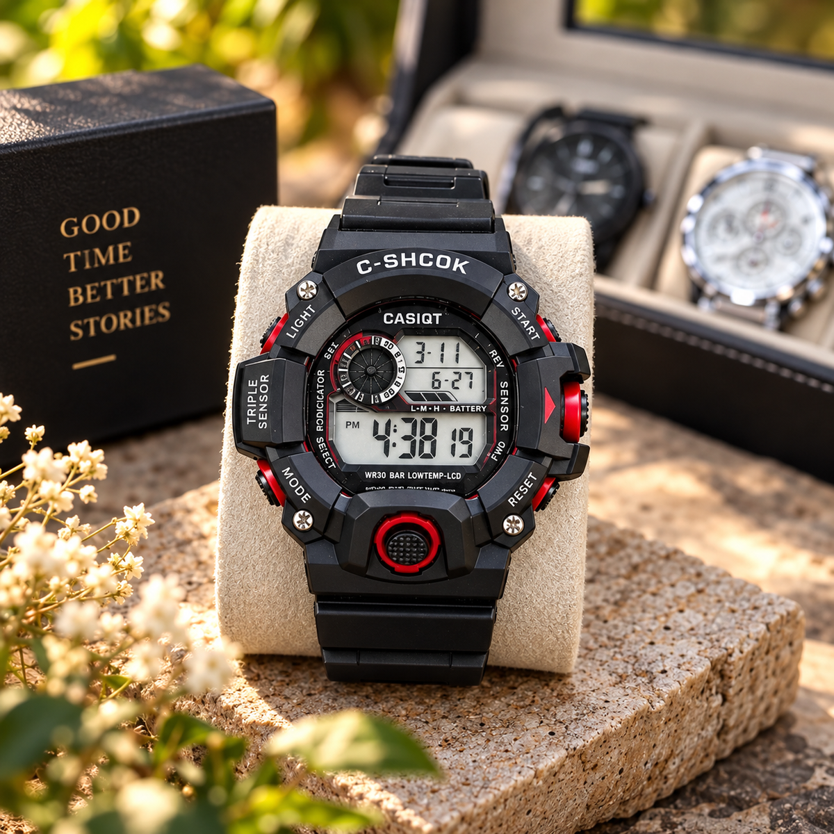 Luxury 6 Men's Watches Gift Set with Luxury Box