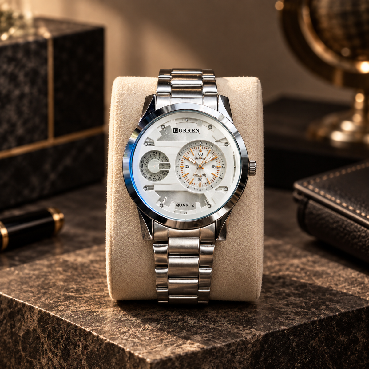 Luxury 6 Men's Watches Gift Set with Luxury Box