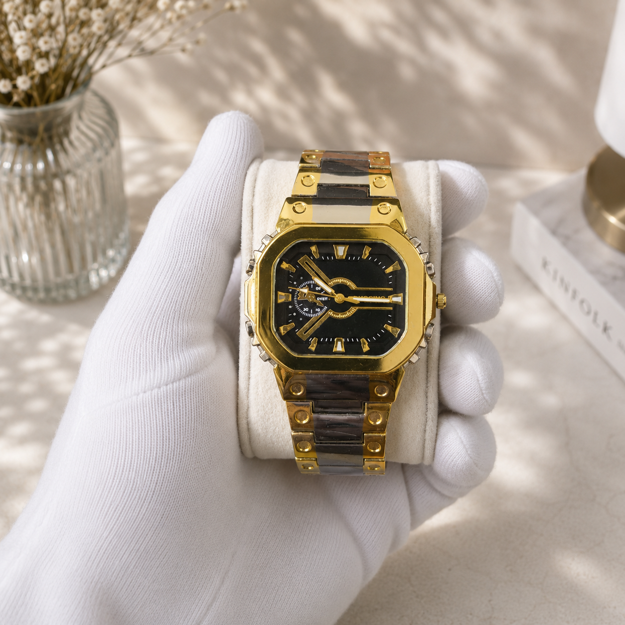 Premium 12 Men's Watches Set with Luxury Box