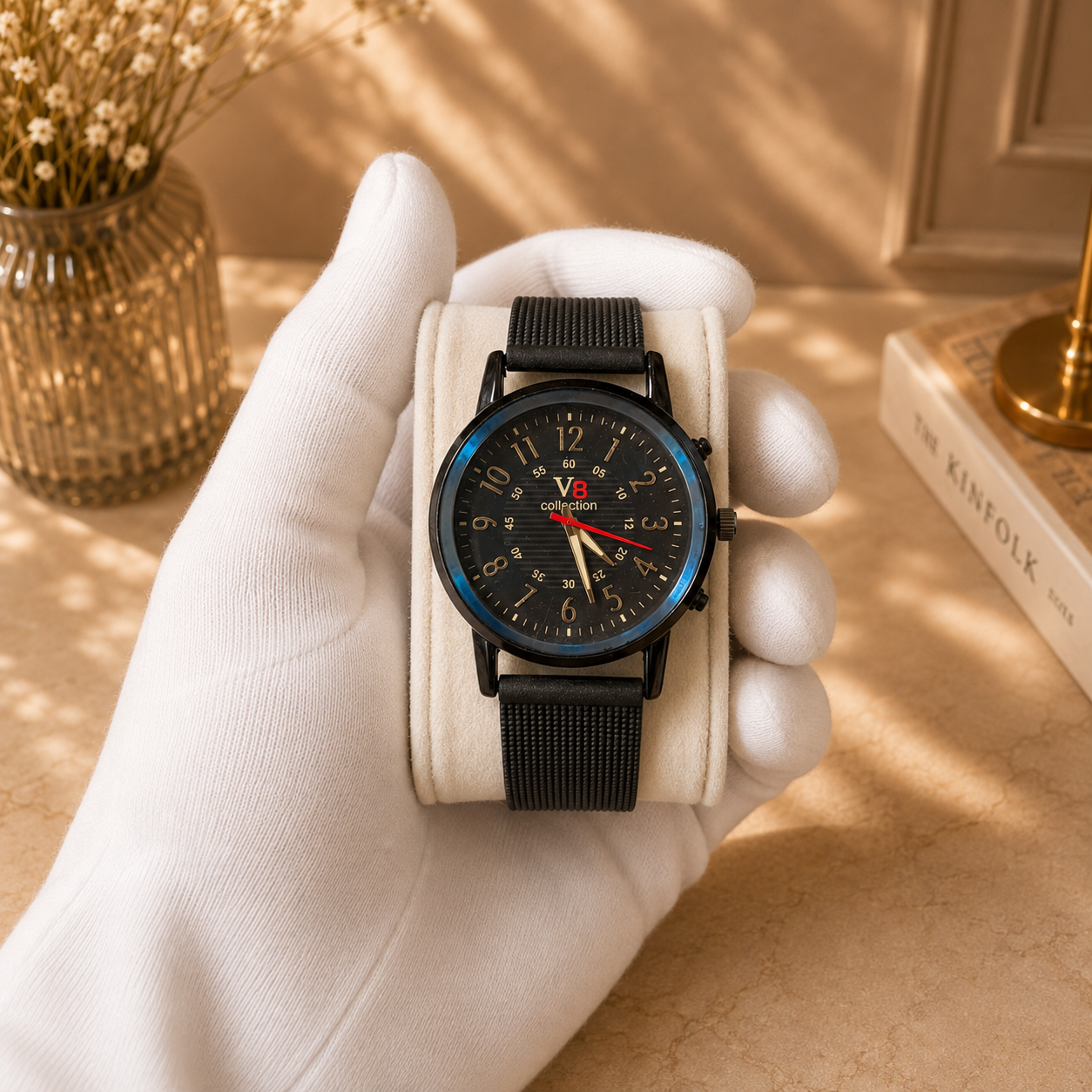 Premium 12 Men's Watches Set with Luxury Box