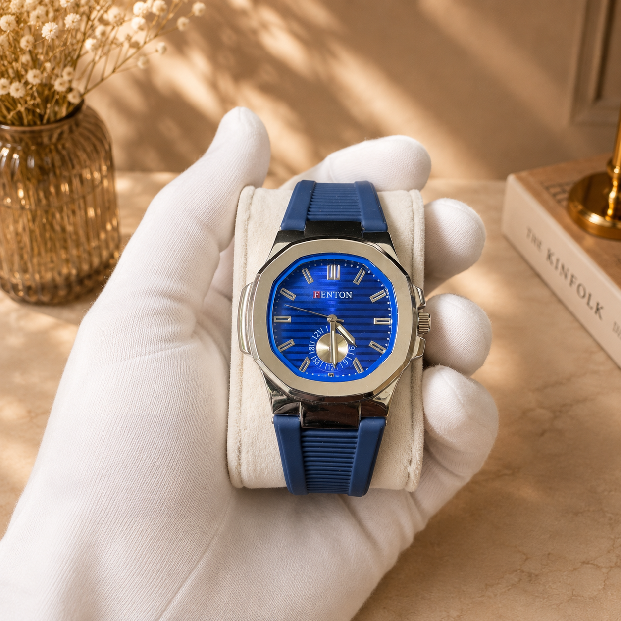 Premium 12 Men's Watches Set with Luxury Box