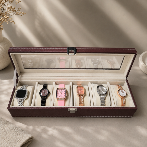 Premium 6 Women's Watches Set with Luxury Box