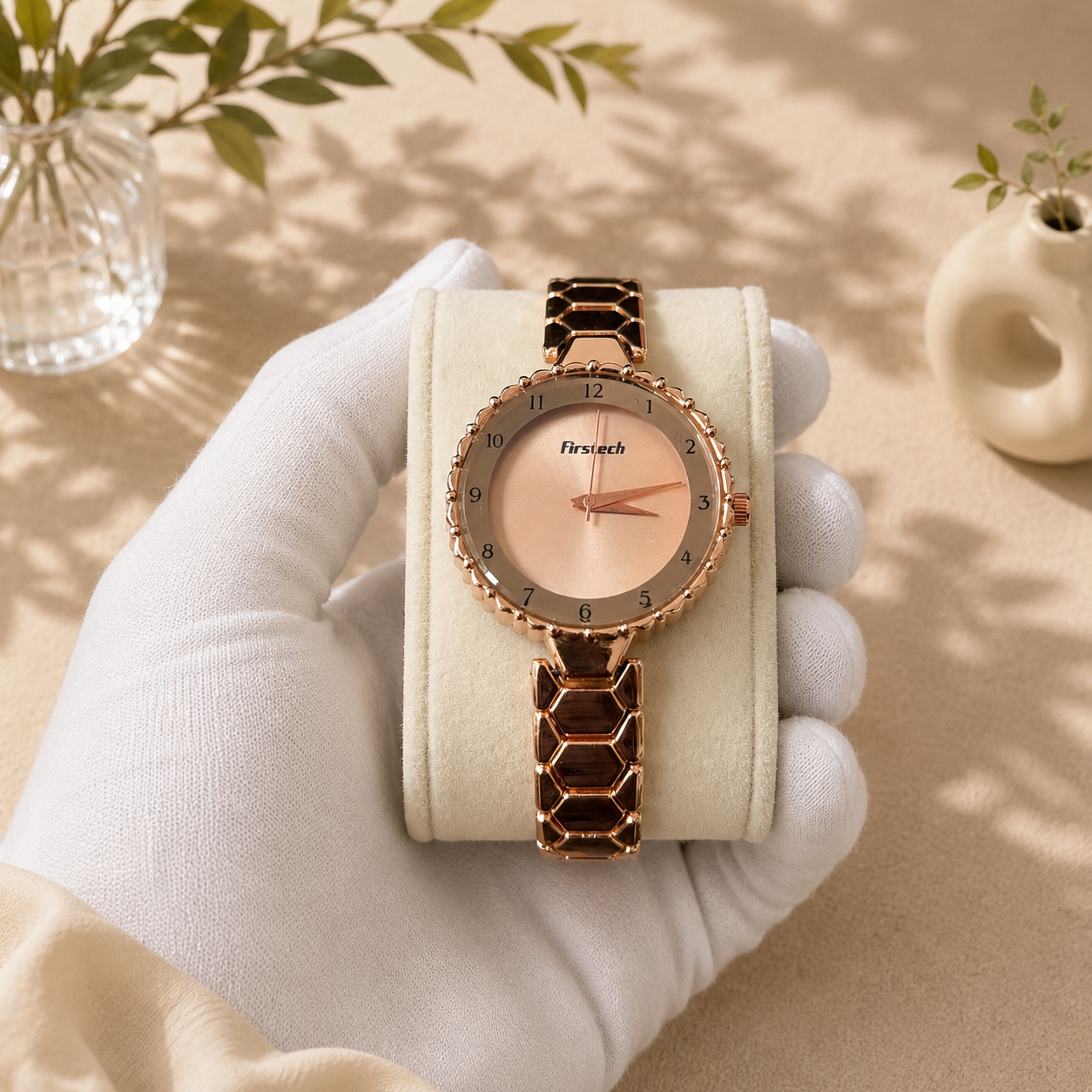 6 Elegant Women's Watches Set with Luxury Box