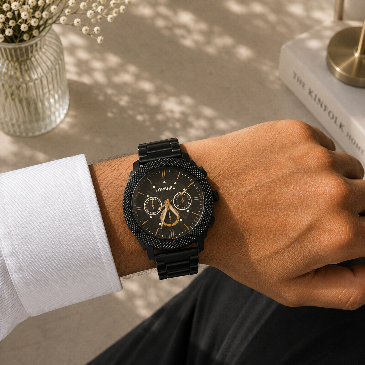 Premium 12 Men's Watches Set with Luxury Box
