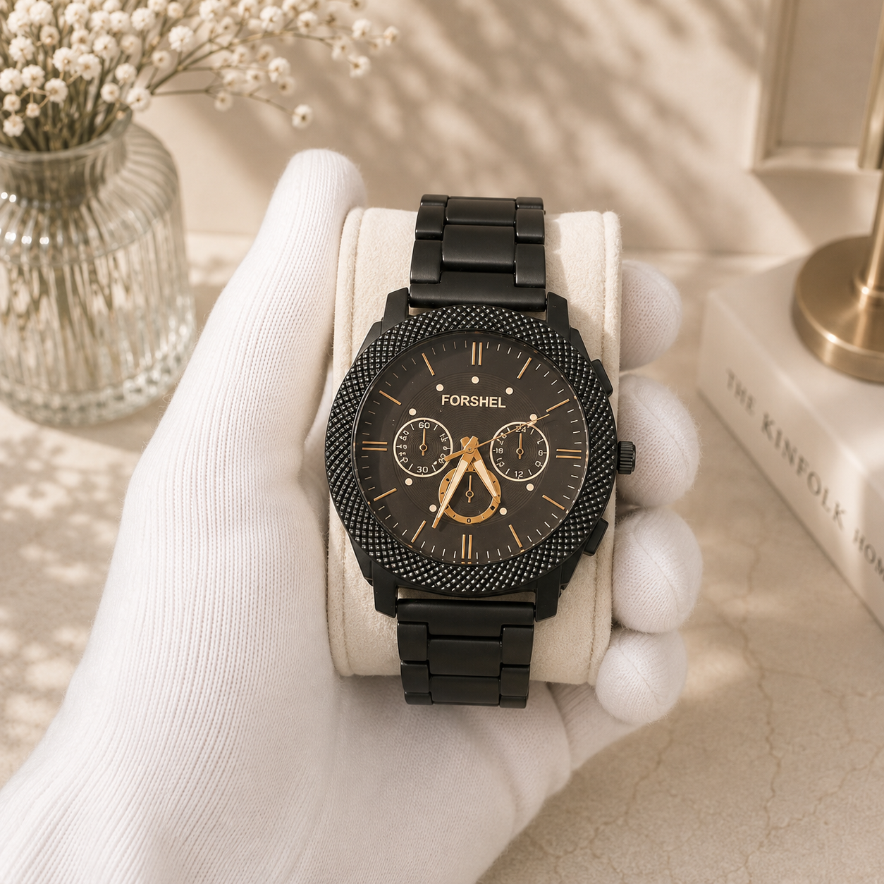 Premium 12 Men's Watches Set with Luxury Box
